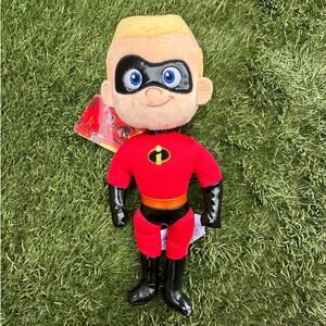 Disney Parks Pixar Incredibles “Dash” Plushie Superhero Stuffed Animal Toy NWT